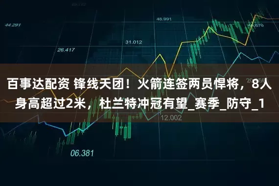 百事达配资 锋线天团！火箭连签两员悍将，8人身高超过2米，杜兰特冲冠有望_赛季_防守_1